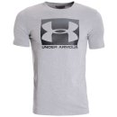  KOSZULKA UNDER ARMOUR BOXED SPORTSTYLE SS MEN GRAY 035