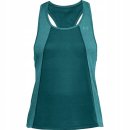  KOSZULKA UNDER ARMOUR HG THREADBORN FASHION TANK WOMEN GREEN 716