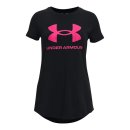  KOSZULKA UNDER ARMOUR LIVE SPORTSTYLE GRAPHIC SS GIRL BLACK