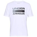  KOSZULKA UNDER ARMOUR TEAM ISSUE WORDMARK MEN WHITE 100