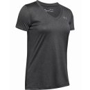  KOSZULKA UNDER ARMOUR TECH SOLID SSV WOMEN GRAY 090