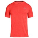  KOSZULKA UNDER ARMOUR THREADBORNE FITTED PRINTED SS MEN ORANGE 985