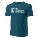  KOSZULKA WILSON SCRIPT ECO COTTON TEE SLIMFIT MEN BLUE