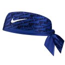  OPASKA NA GŁOWĘ NIKE WOMEN'S DRI-FIT HEAD TIE REVERSIBLE BLUE