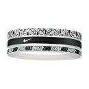  OPASKA NIKE HEADBANDS BLACK/WHITE 903 3 SZT