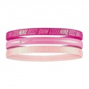  OPASKA NIKE METALLIC HAIRBANDS 3PK PINK 974