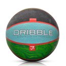  PIŁKA DO KOSZYKÓWKI METEOR DRIBBLE NIEBIESKO/ZIELONA