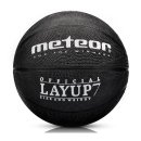  PIŁKA DO KOSZYKÓWKI METEOR LAYUP CZARNA