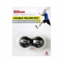  PIŁKI DO SQUASHA WILSON STAFF DOUBLE YELLOW DOT 2 SZT.