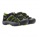 SANDAŁY KEEN NEWPORT H2 YOUTH BLACK/LIME GREEN