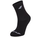 SKARPETY BABOLAT CREW SOCKS 3 PACK BLACK/BLACK