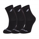  SKARPETY BABOLAT CREW SOCKS 3 PACK BLACK