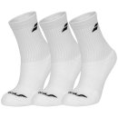  SKARPETY BABOLAT CREW SOCKS 3 PACK WHITE