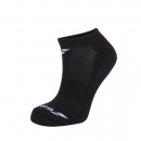 SKARPETY BABOLAT INVISIBLE JUNIOR SOCKS 3 PACK BLACK