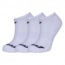  SKARPETY BABOLAT INVISIBLE SOCKS 3 PACK WHITE