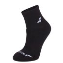  SKARPETY BABOLAT QUARTER SOCKS 3 PACK BLACK/BLACK