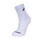 SKARPETY BABOLAT QUARTER SOCKS 3 PACK WHITE