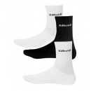  SKARPETY BABOLAT JUNIOR SOCKS WH/BK 3 PARY