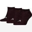 SKARPETY HEAD ALL SPORTS TRAINING SNEAKER SOCKS 3 PACK BLACK
