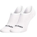  SKARPETY HEAD FOOTIE SOCKS 3 PACK WHITE