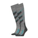  SKARPETY HEAD SKI BEGINNER V-SHAPE SOCKS 2P GREY/SKY BLUE COMBO