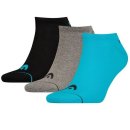  SKARPETY HEAD SNEAKER SOCKS 3 PACK SKY BLUE COMBO