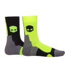  SKARPETY HYDROGEN BOX PERFORMANCE SHORT SOCKS 2P BK/YEL