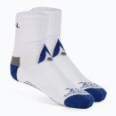 SKARPETY KARAKAL X2+ SPORTS ANKLE SOCKS WHITE/NAVY 1 PARA