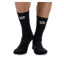  SKARPETY LOTTO TENNIS SOCKS III ALL BLACK 1PARA