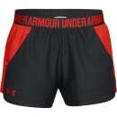  SPODENKI UNDER ARMOUR NEW PLAY SHORT WOMEN BLACK/RED 022