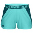  SPODENKI UNDER ARMOUR NEW PLAY SHORT WOMEN GREEN