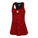  SUKIENKA HYDROGEN PANTHER TECH DRESS WOMEN BLACK/RED