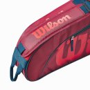 TORBA NA RAKIETY WILSON JUNIOR 3 PACK BAG RED